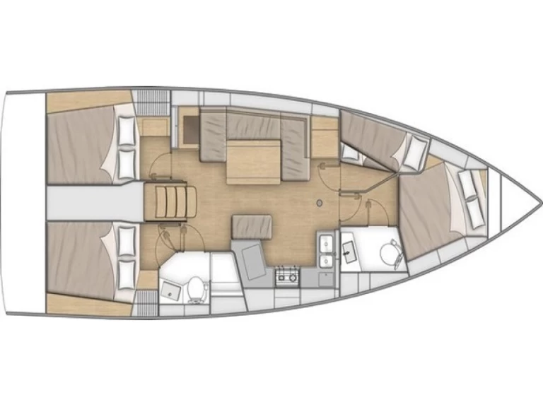 Hire a Bénéteau Oceanis 40.1 Olbia
