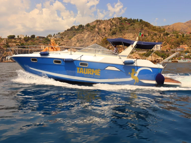 Shuttle Shuttle 43 charter bareboat or skippered in  Taormina