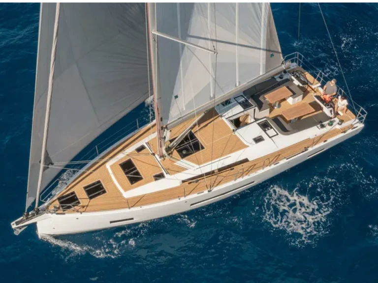 Hanse Hanse 460 charter bareboat or skippered in  Lávrio