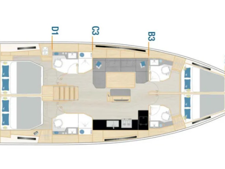 Yacht charter Lávrio - Hanse Hanse 460 on SamBoat