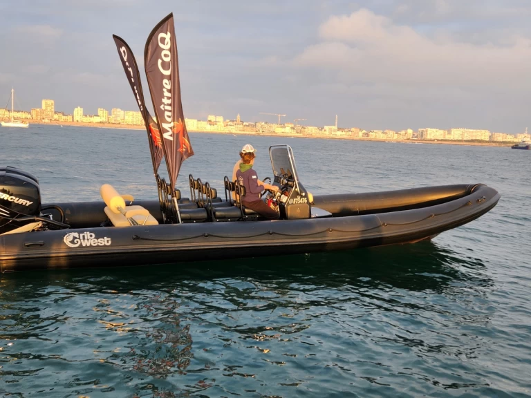 Hire RIB with or without skipper Ribwest Vannes