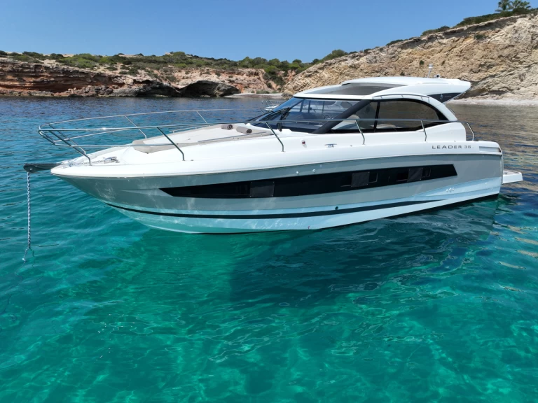 Jeanneau Leader 36 charter bareboat or skippered in  Ibiza Town