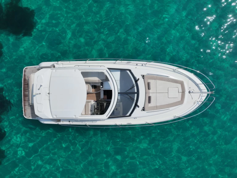 Jeanneau Leader 36 charter bareboat or skippered in  Ibiza Town