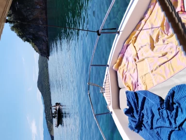 Aquamar Samoa 550 charter bareboat or skippered in  Vrbnik