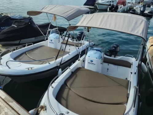 Yacht hire Es Canutells cheap 450 