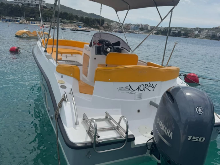 Marinello 7.5m charter bareboat or skippered in  Ksamil
