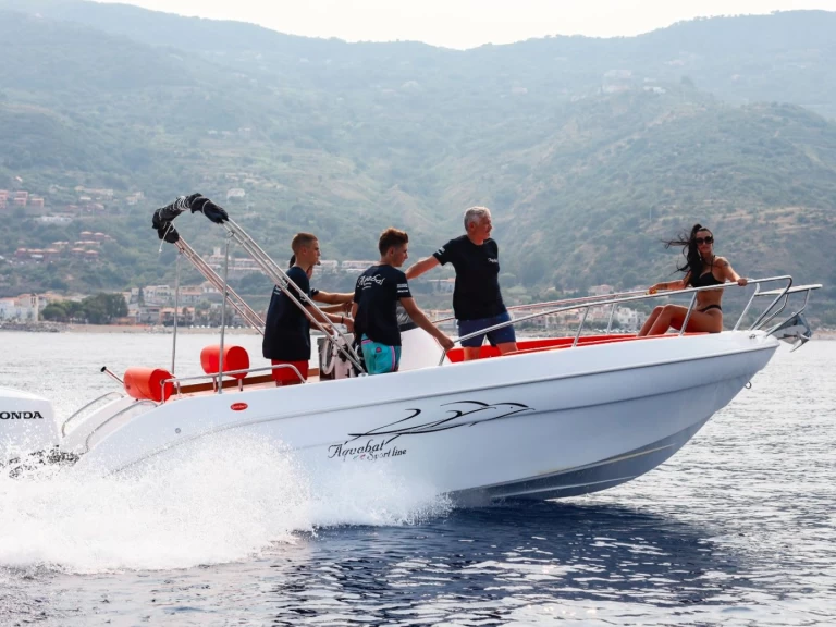 Aquabat Sport line 21 charter bareboat or skippered in  Siracusa