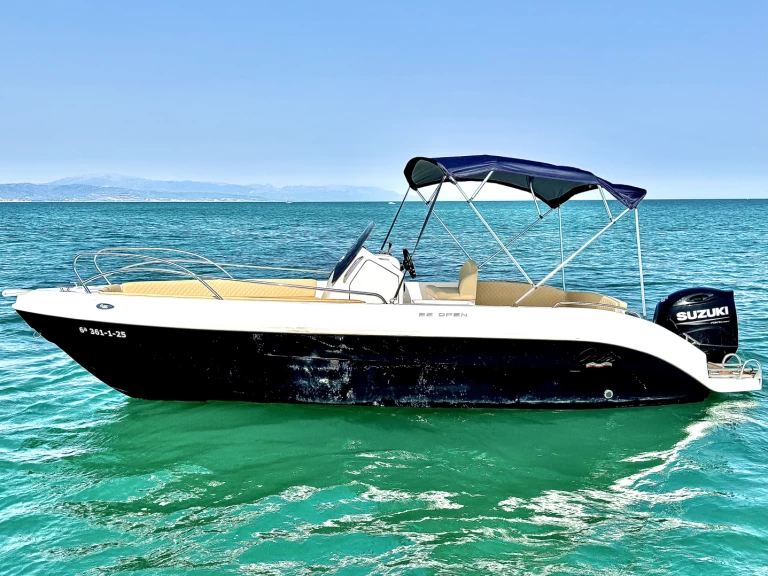 Yacht hire Málaga cheap Open