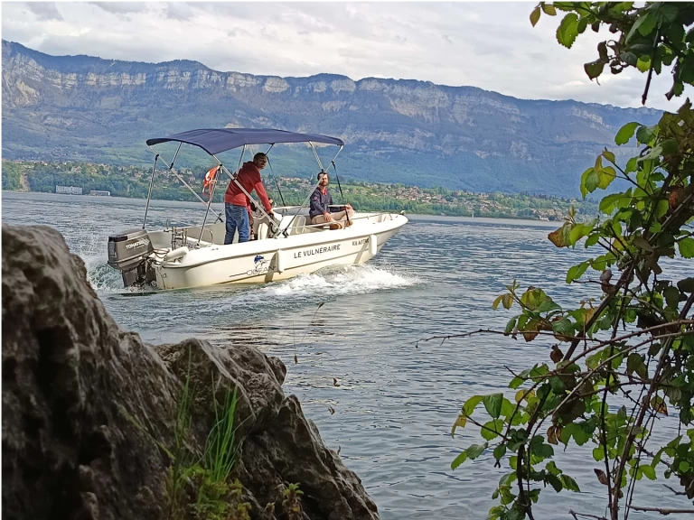 Sessa Marine Ocean 450 charter bareboat or skippered in  Le Bourget-du-Lac