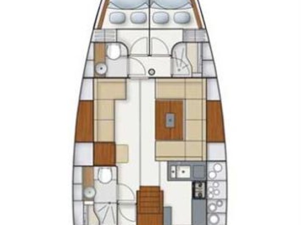 Sailboat hire in Fethiye - Hanse Hanse 445