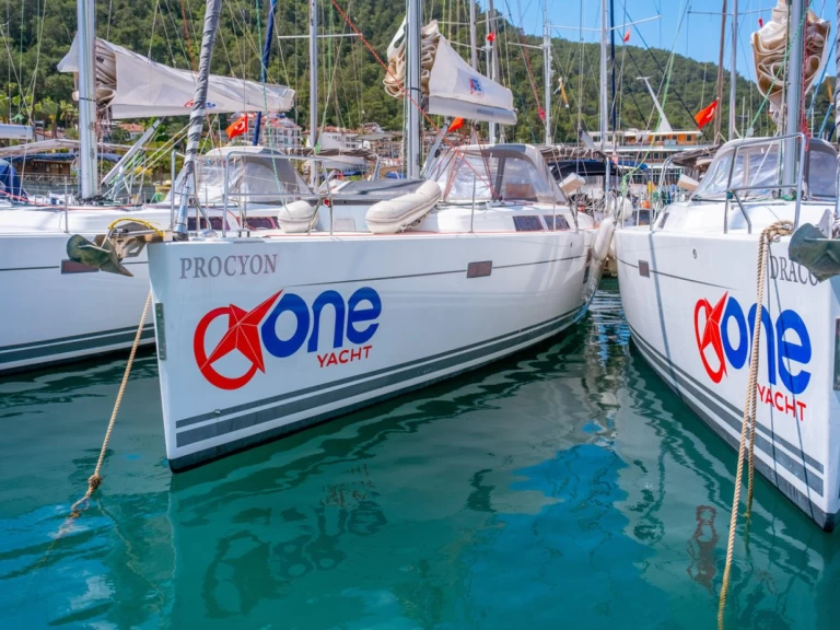 Hanse Hanse 445 charter bareboat or skippered in  Fethiye
