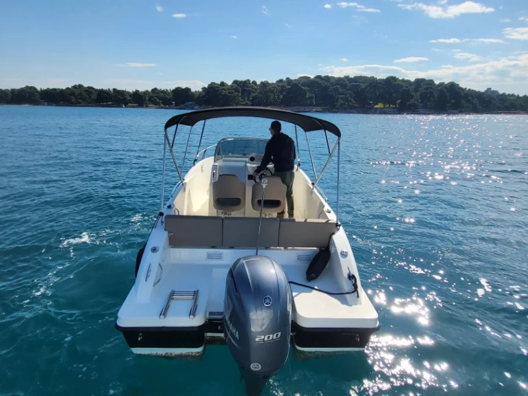 Interquick Interquick22 charter bareboat or skippered in  Rovinj