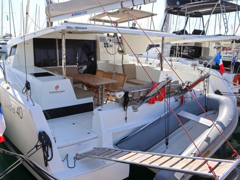 Fountaine Pajot Fountaine Pajot Lucia 40 - 4 cab. charter bareboat or skippered in  Gouvia