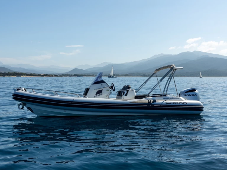 RIB hire in Porto Pollo - Grand Boats GRAND 750 GOLDEN LINE