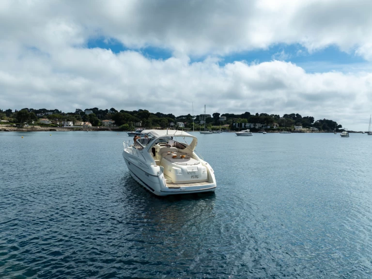 Cranchi Endurance 39 charter bareboat or skippered in  Golfe-Juan