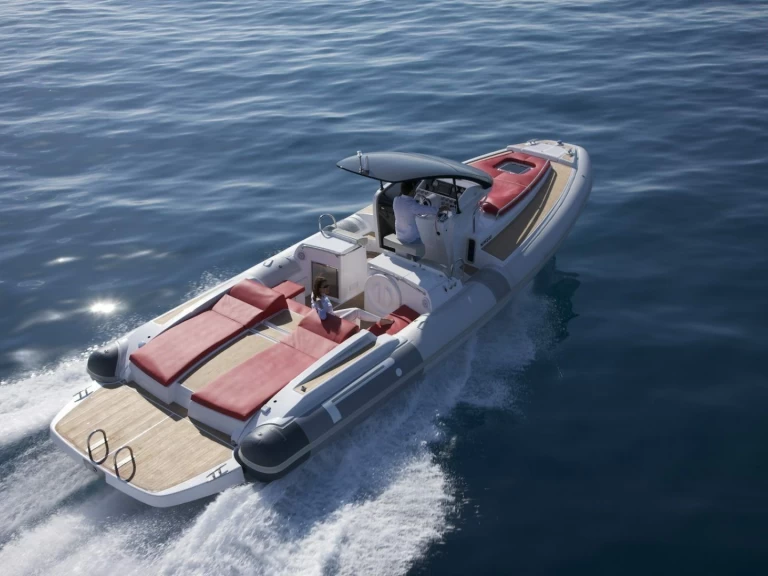 Yacht hire Taormina cheap P zero 1100