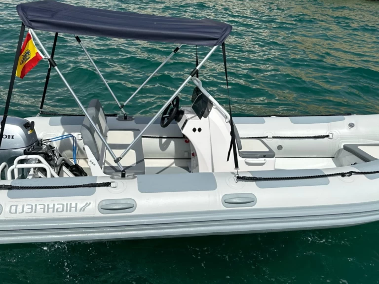 RIB hire in Sitges - Highfield Patrol 460