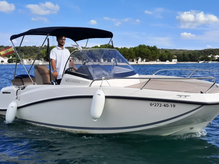 Hire a Quicksilver Activ 605 Open Mahón