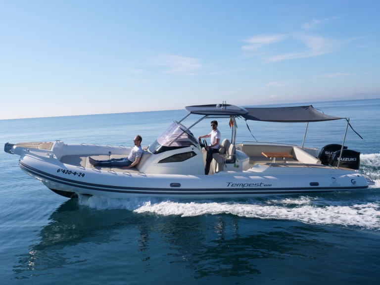Yacht hire Roses cheap Tempest 1000 Open