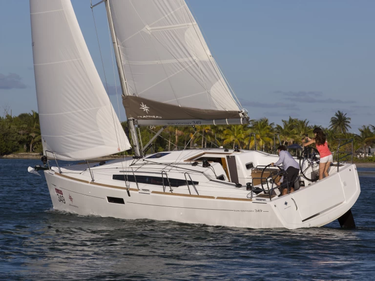Jeanneau Sun Odyssey 349 charter bareboat or skippered in  Sitges