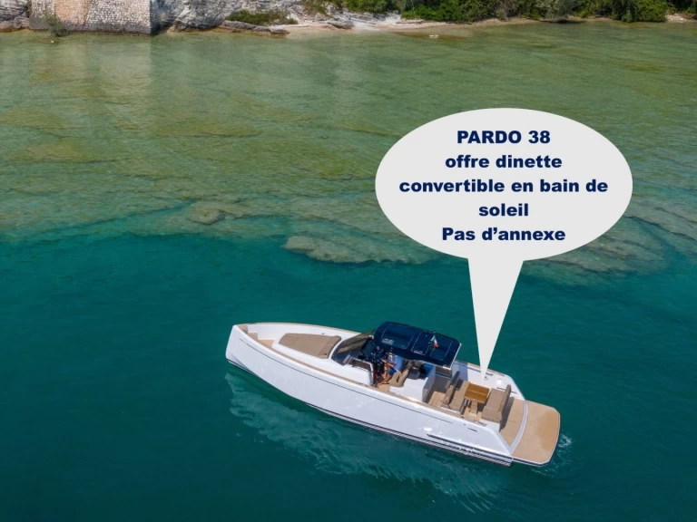 Hire Motorboat with or without skipper Pardo Yachts Ajaccio