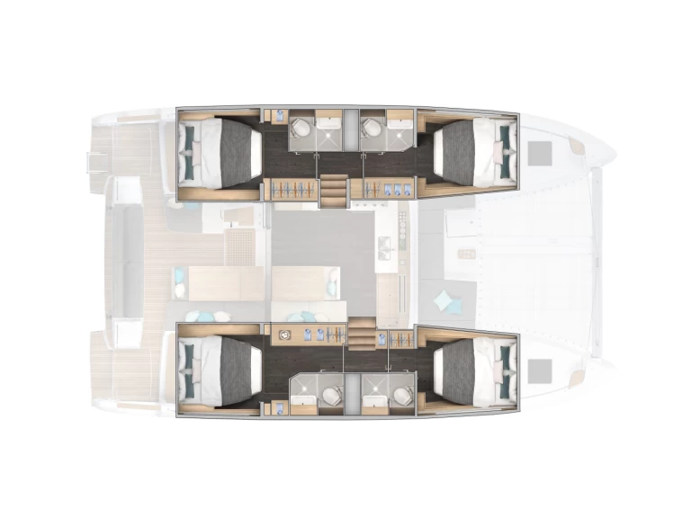 Yacht hire Trapani cheap Lagoon 43 