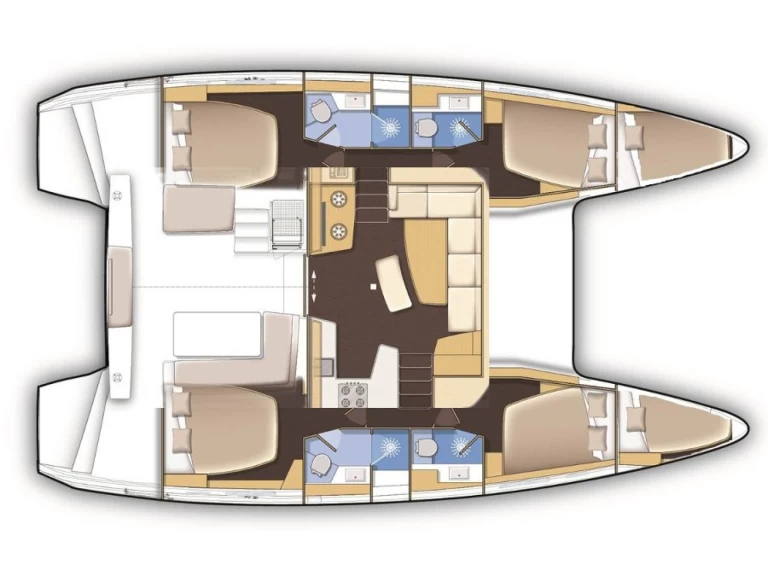 Hire a Lagoon Lagoon 42 Fa'anui