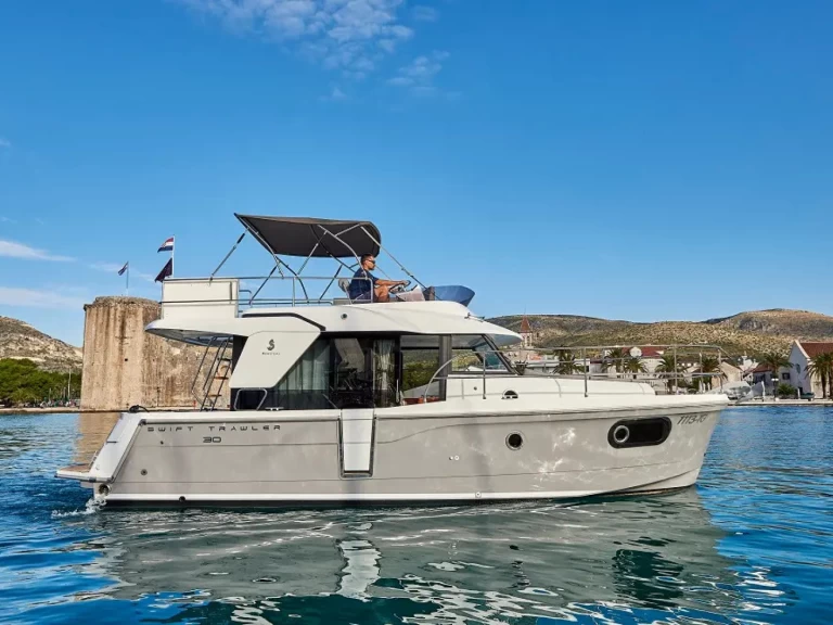 Bénéteau Swift Trawler 30 charter bareboat or skippered in  Trogir