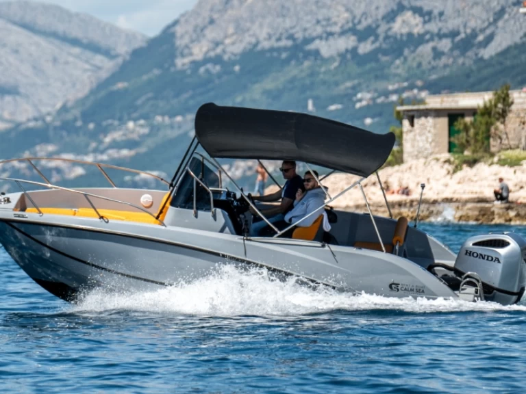 Hire Motorboat Quicksilver with a boat licence