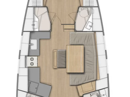 Sailboat hire in Toulon - Bénéteau Oceanis 46.1