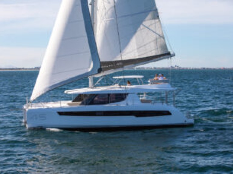 Leopard Catamarans / Robertson & Caine Leopard 45 charter bareboat or skippered in  Toulon