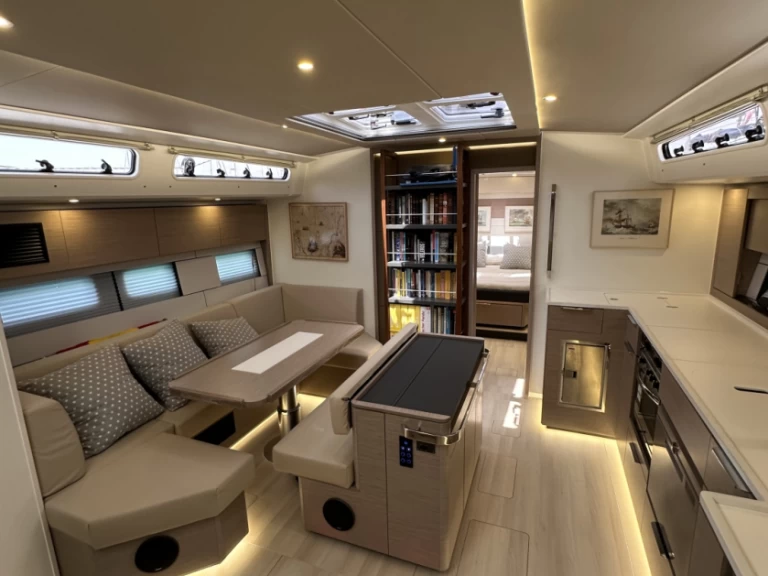 Hanse Hanse 510 charter bareboat or skippered in  Ibiza Town