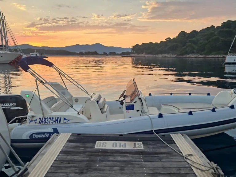 Hire RIB with or without skipper Marlin Boat Bol