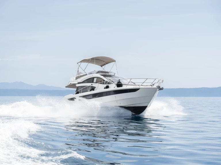 Yacht hire Makarska cheap Galeon 430 Skydeck