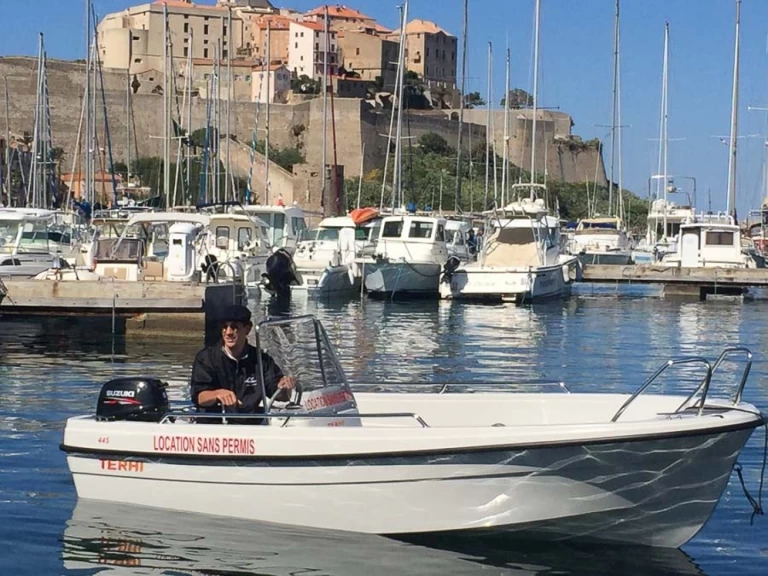 Motorboat hire in Calvi - Terhi 445 C