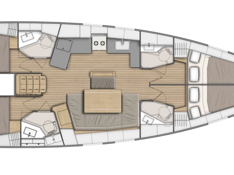 Charter a Bénéteau Oceanis 46.1 in Lefkáda on Samboat