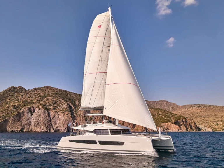 Fountaine Pajot STEPHANIE charter bareboat or skippered in  Néa Péramos