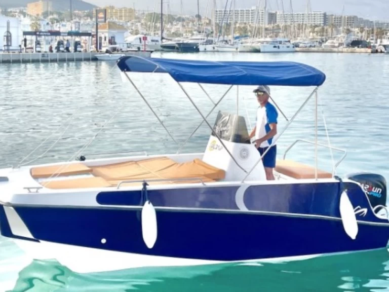 Olbap TR5 charter bareboat or skippered in  Málaga