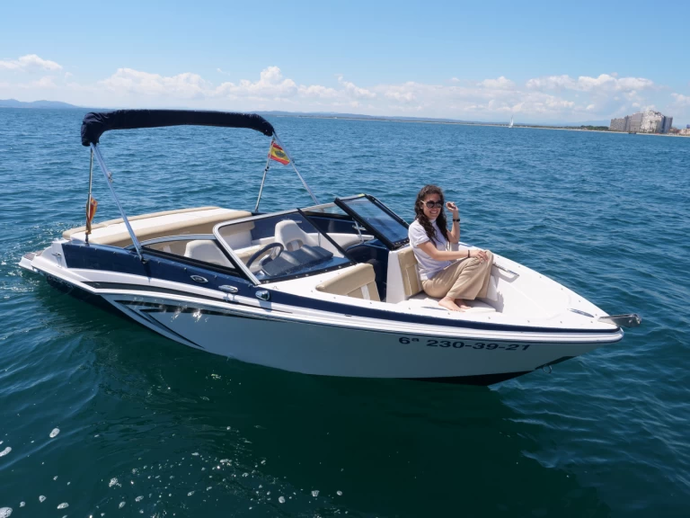 Glastron GT 185 charter bareboat or skippered in  Empuriabrava