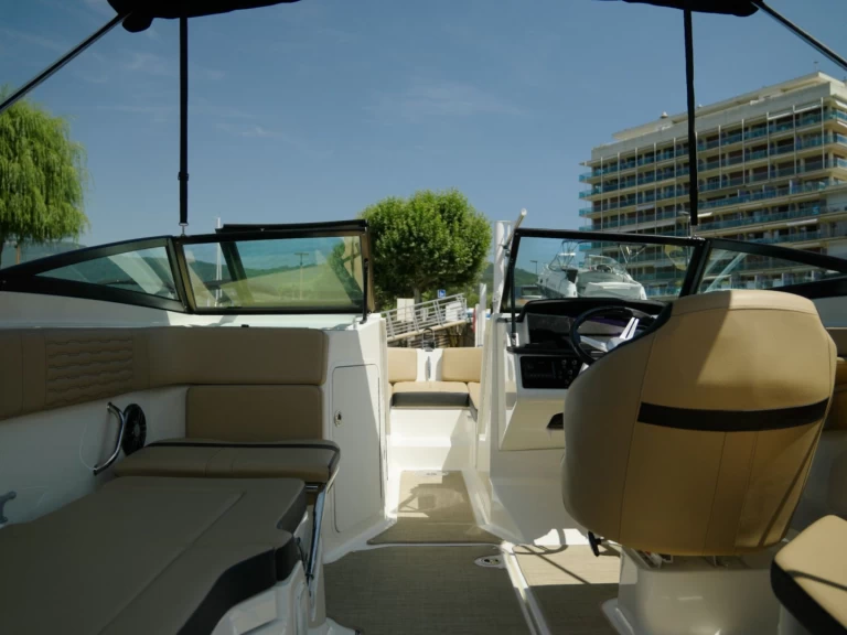 Sea Ray Sea Ray 210 charter bareboat or skippered in  Aix-les-Bains