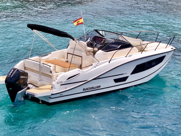 Hire Motorboat with or without skipper Quicksilver Puerto Campomanes Greenwich