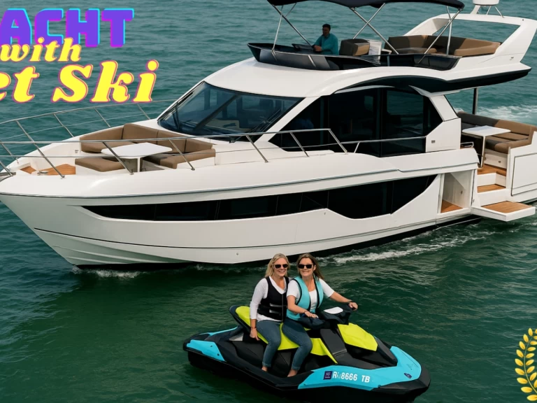 Yacht hire St. Petersburg cheap Galeon 470 Sky