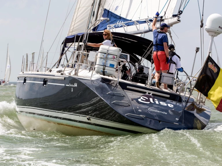 Bénéteau CNB 64 charter bareboat or skippered in  Nieuwpoort