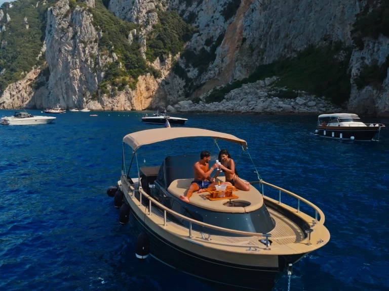 Nautica Esposito Positano 32 charter bareboat or skippered in  Capri