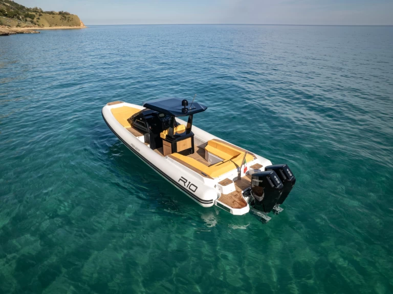 Renier R10 charter bareboat or skippered in  Mahón