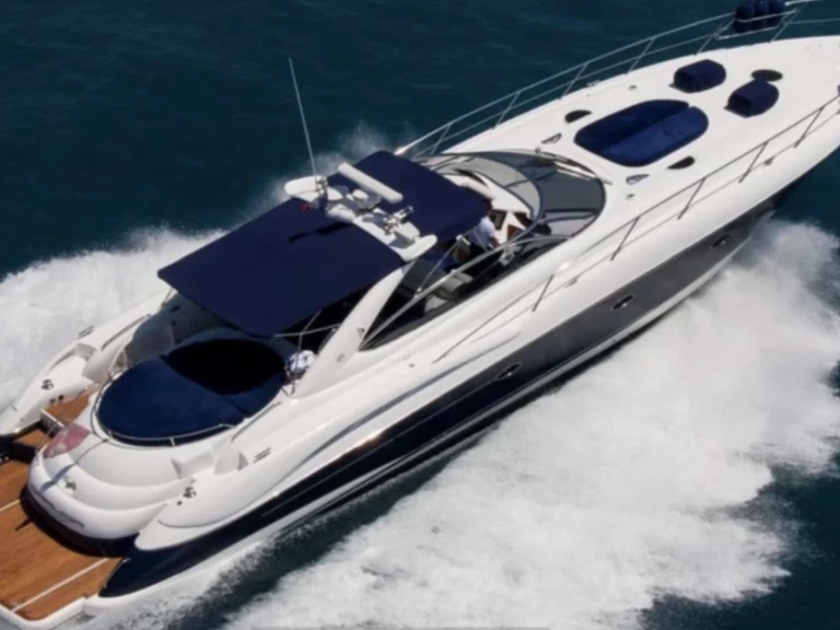 Sunseeker Predator 60 charter bareboat or skippered in  El Rompido
