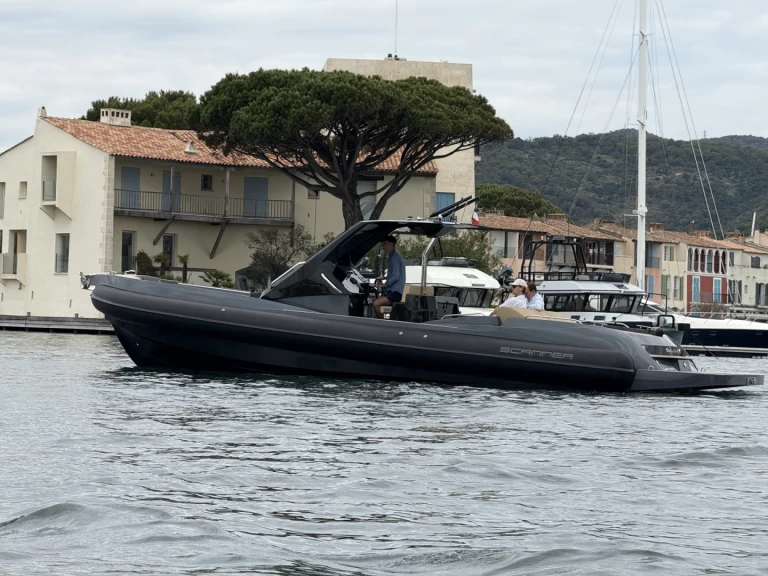 Hire RIB Scanner with a boat licence