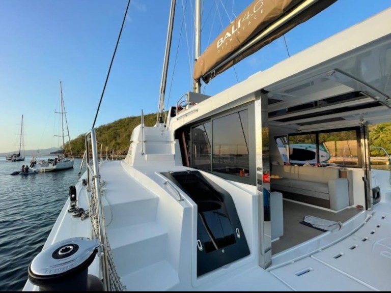 Yacht hire Le Marin cheap BALI 4.6 