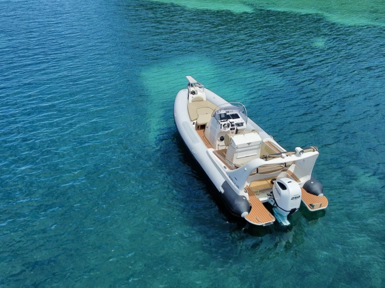 Zodiac Medline 3 charter bareboat or skippered in  Corfu