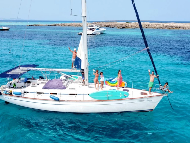 Yacht hire Ibiza Town cheap Bavaria 49